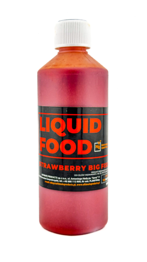 Strawberry Big Fish Liquid Food 500 ml